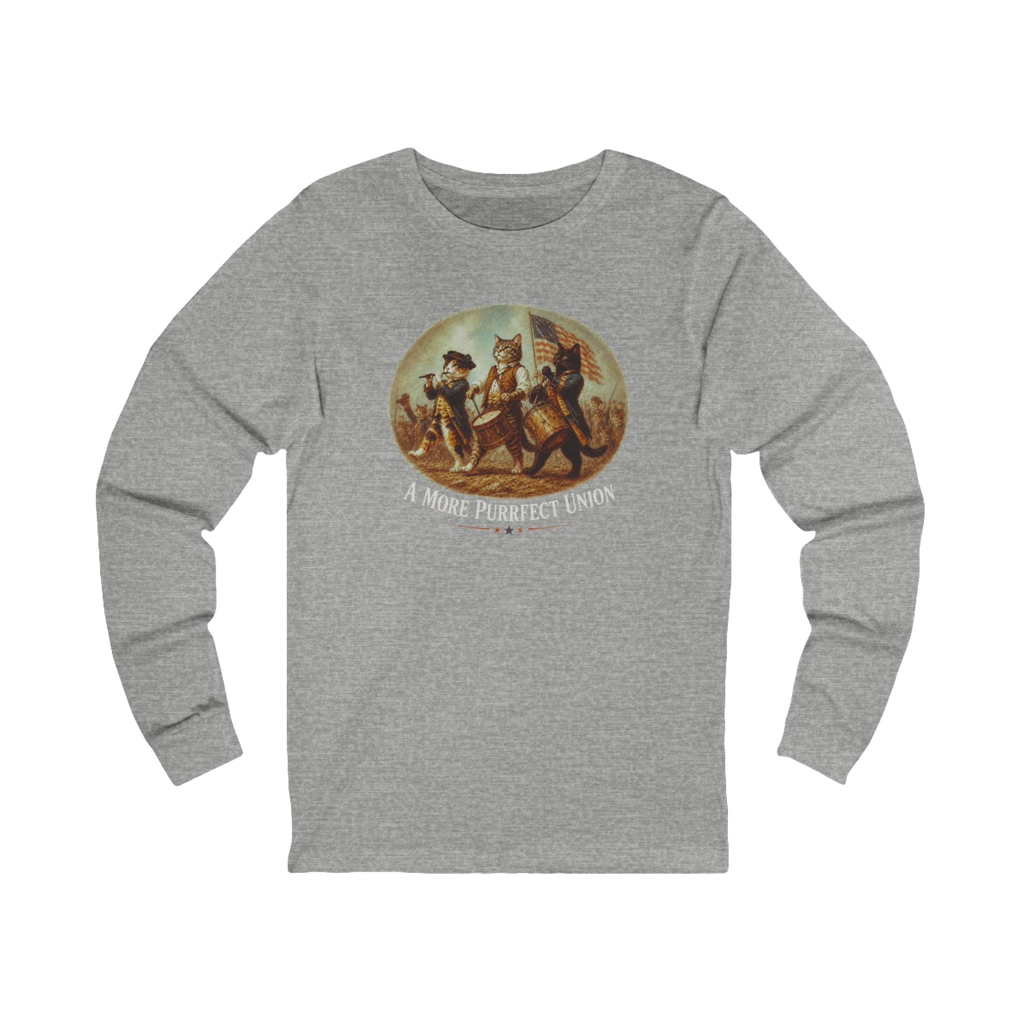 A More Purrfect Union Long Sleeve Tee