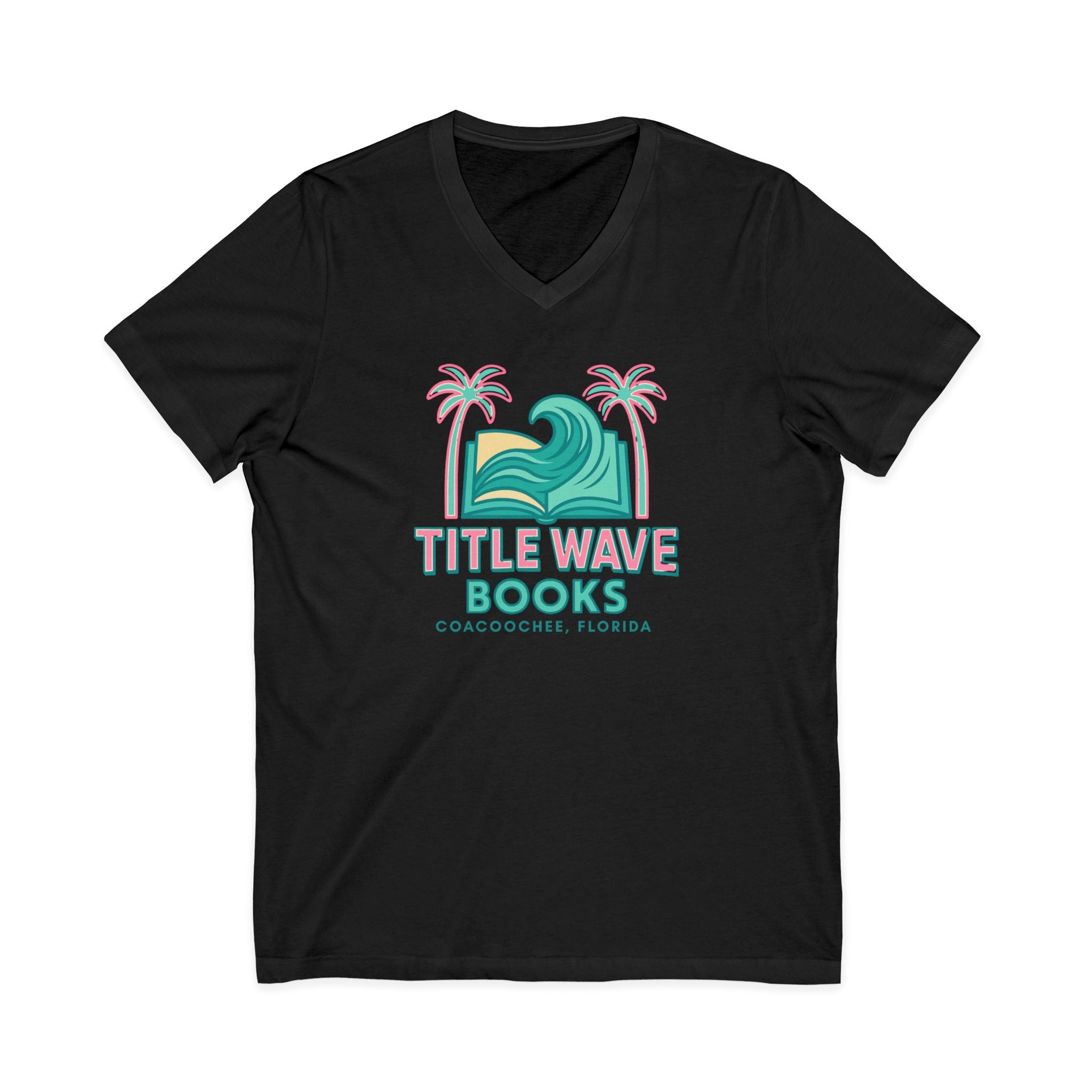 Title Wave Books V-Neck Tee