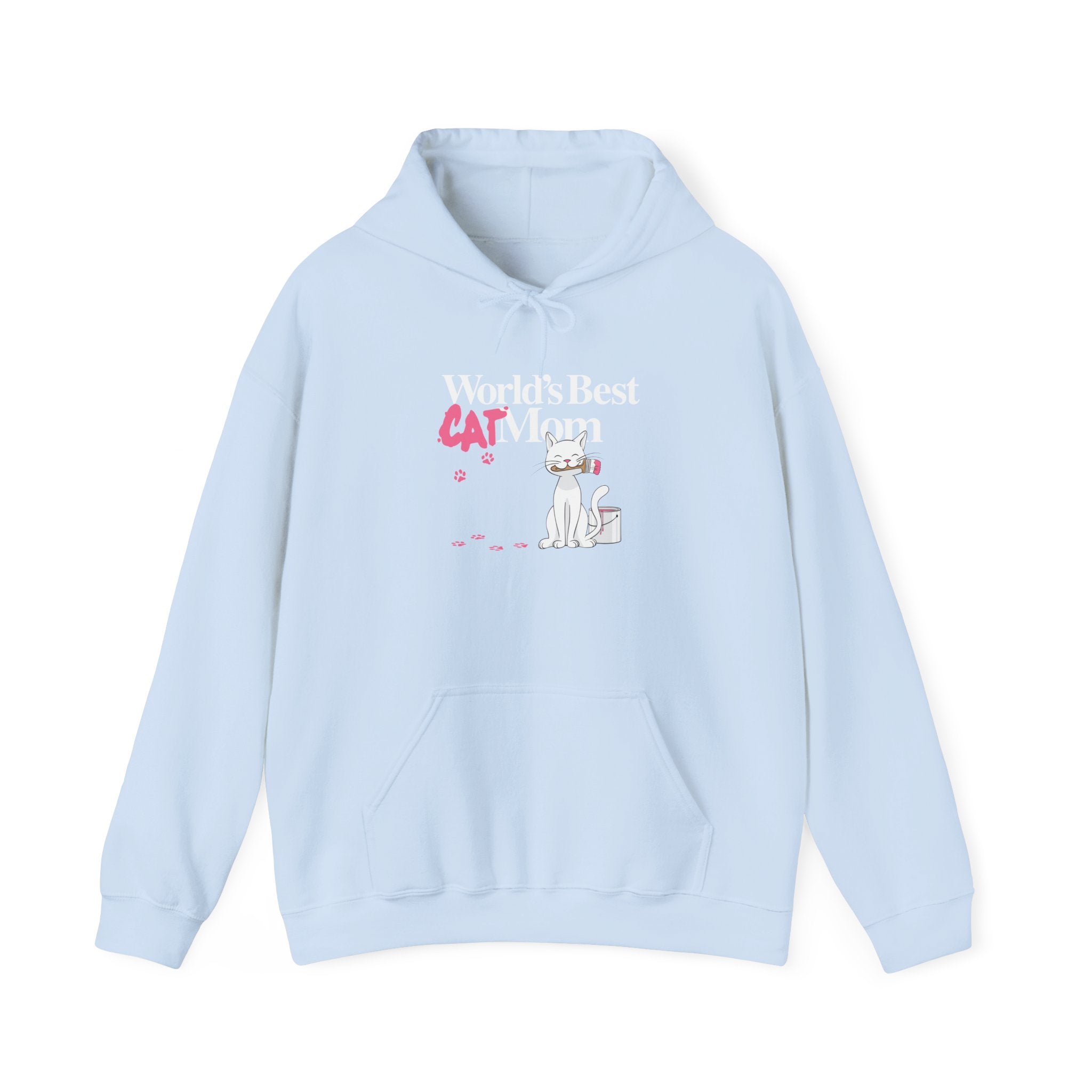 World's Best Cat Mom Hooded Sweatshirt