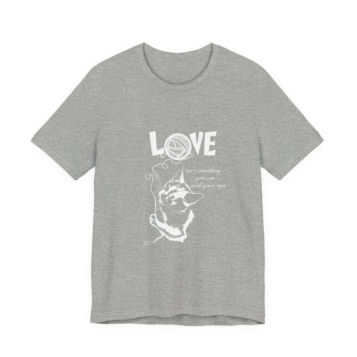 Love Short Sleeve Tee, White