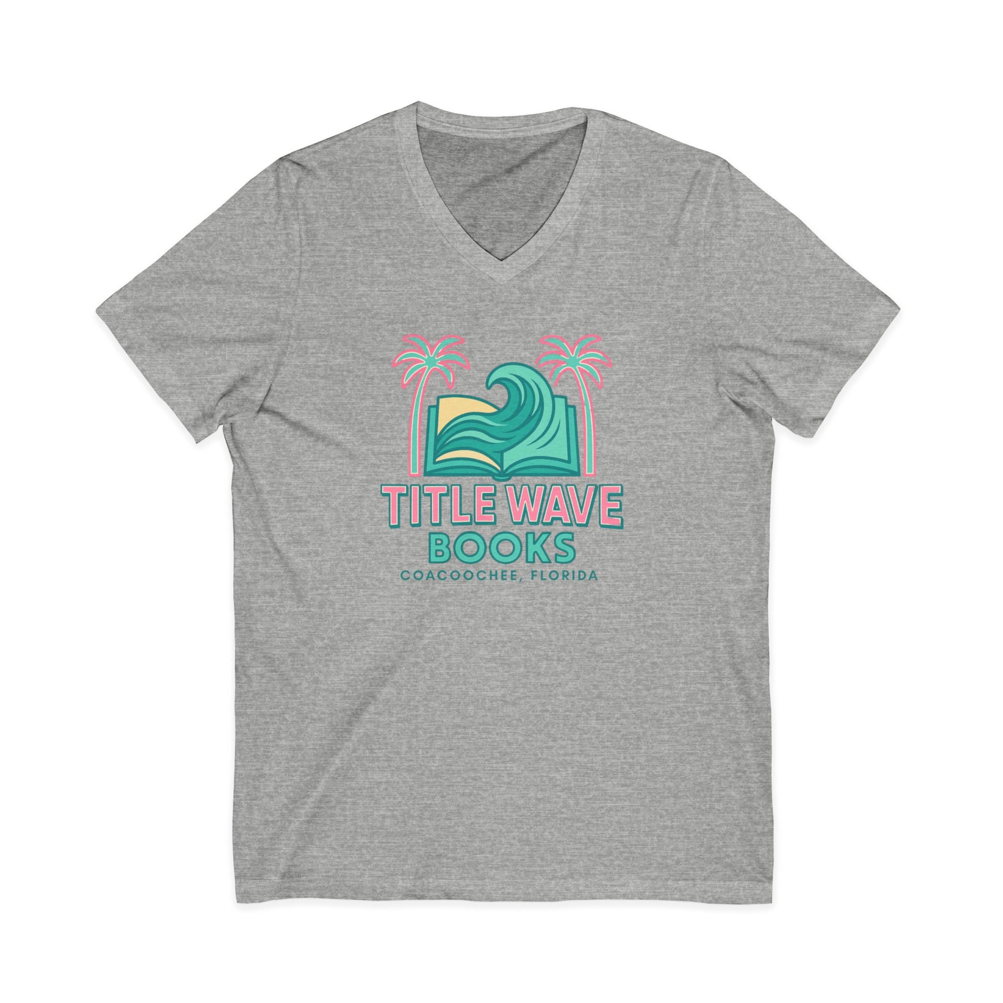 Title Wave Books V-Neck Tee