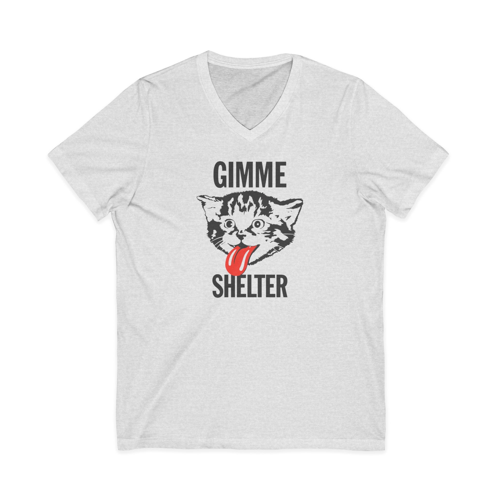Gimme Shelter V-Neck Tee