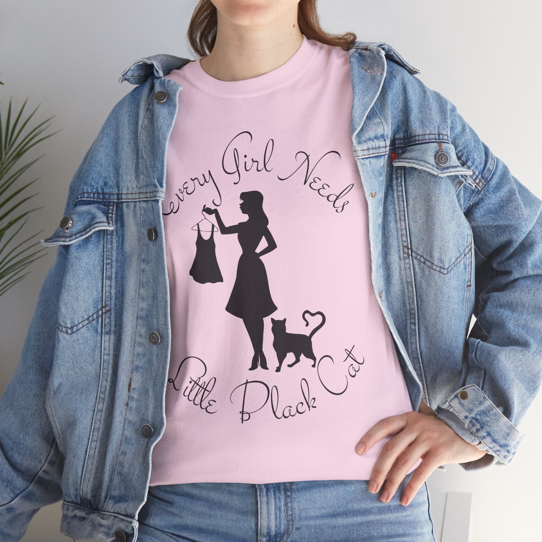 Every Girl Needs a Little Black Cat Tee