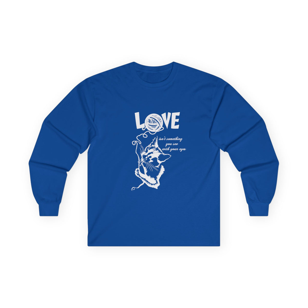 Love Long Sleeve Tee, White