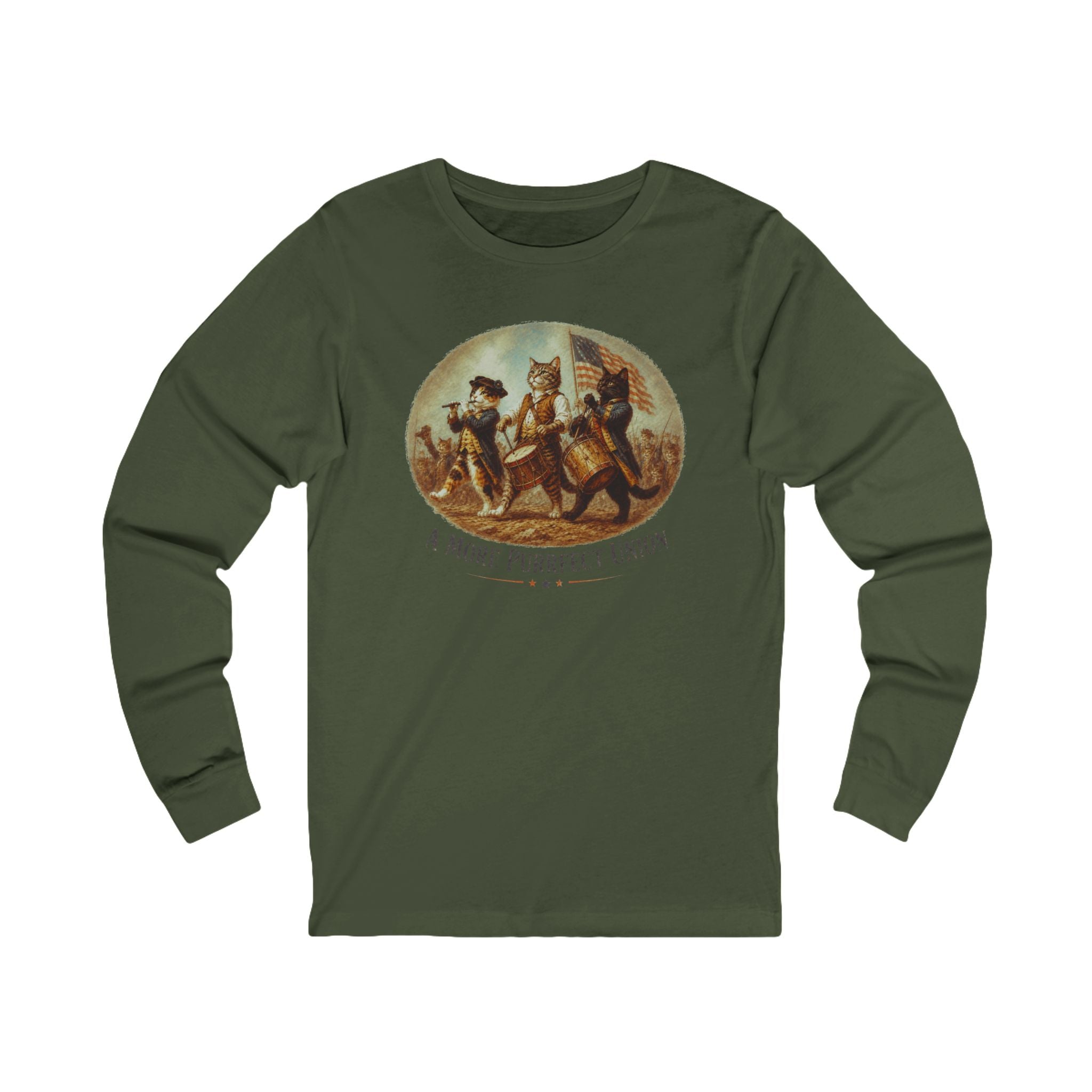 A More Purrfect Union Long Sleeve Tee