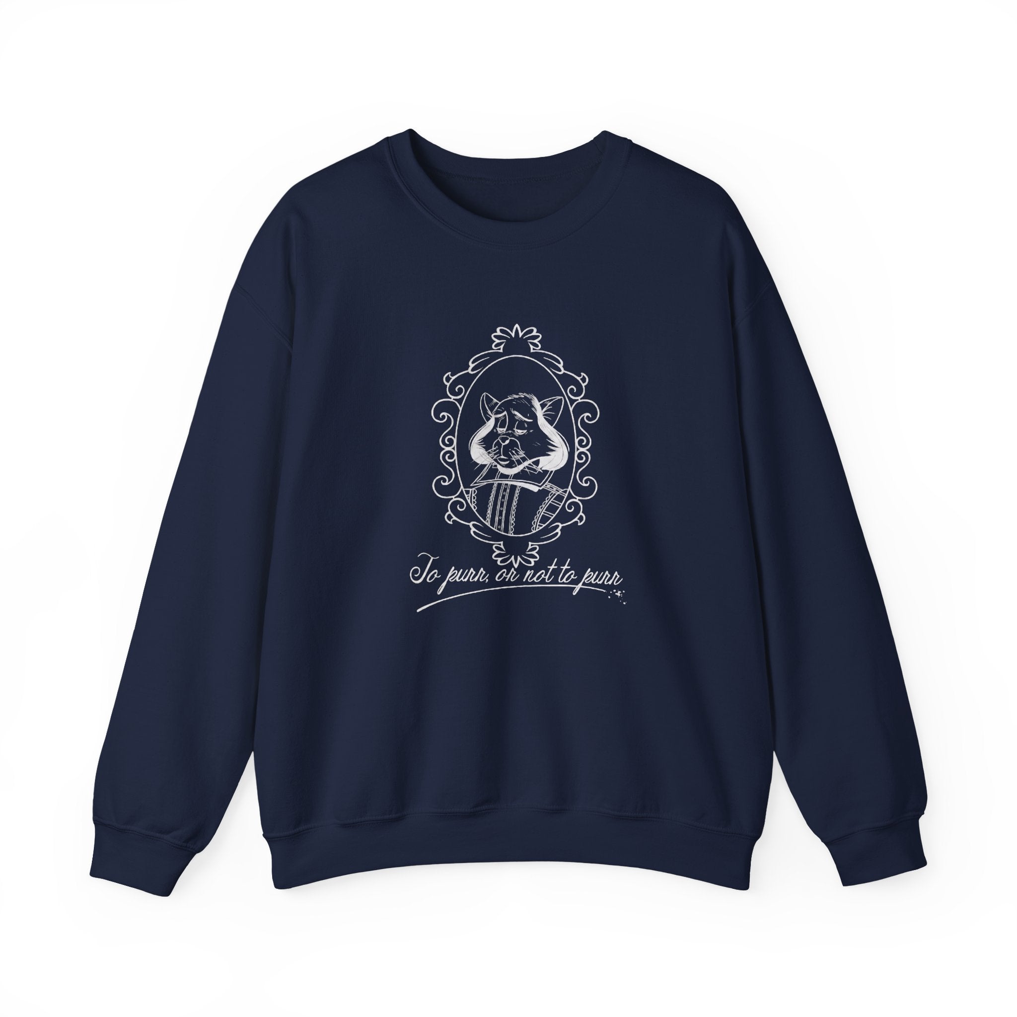 Catspeare Crewneck Sweatshirt, White