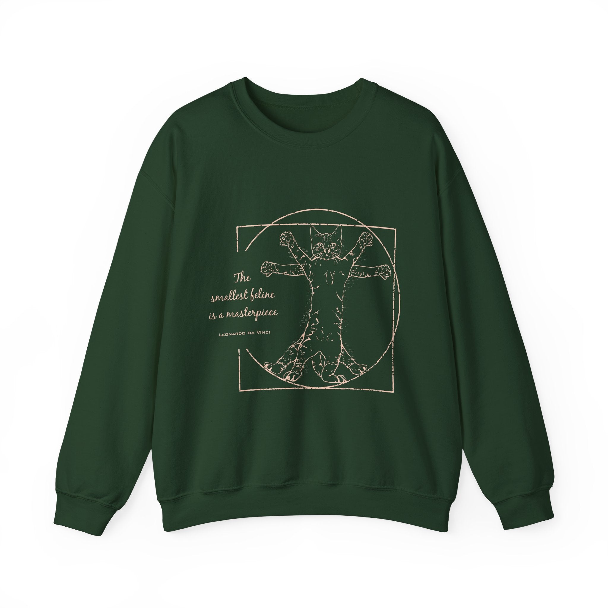 The Smallest Feline is a Masterpiece Crewneck Sweatshirt
