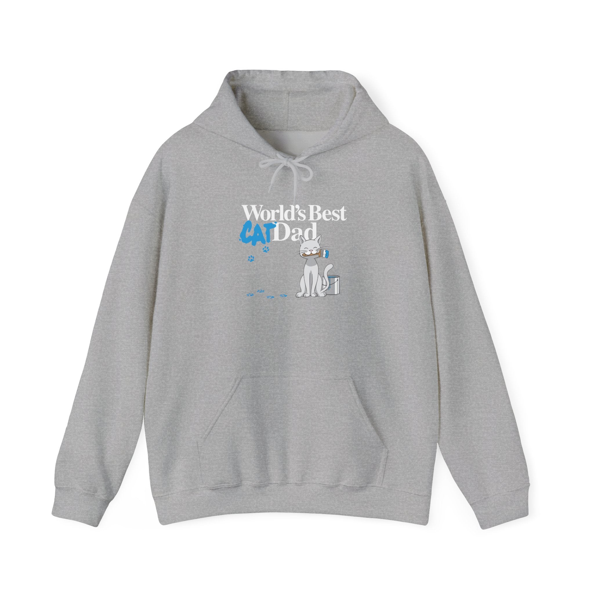 World's Best Cat Dad Hooded Sweatshirt