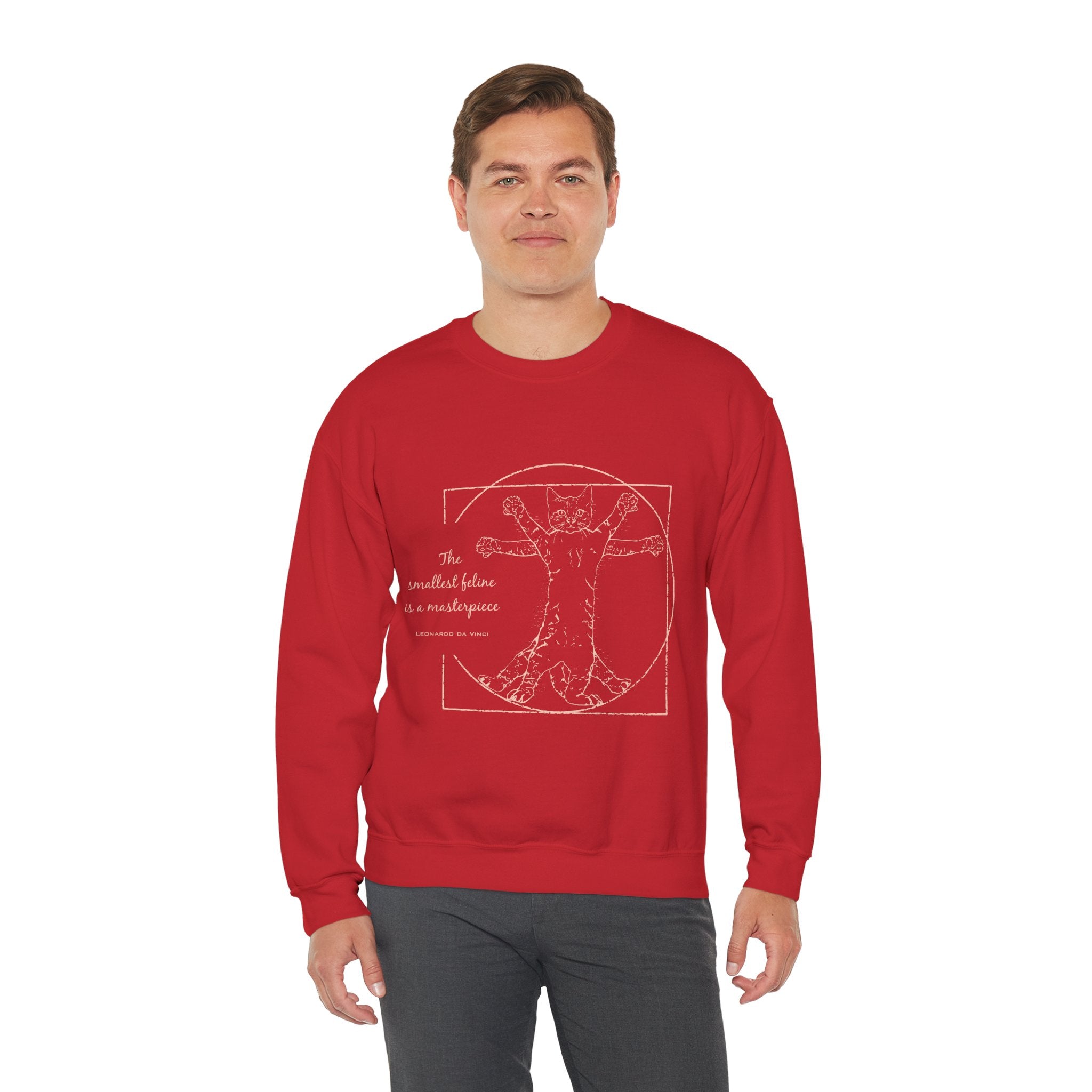 The Smallest Feline is a Masterpiece Crewneck Sweatshirt