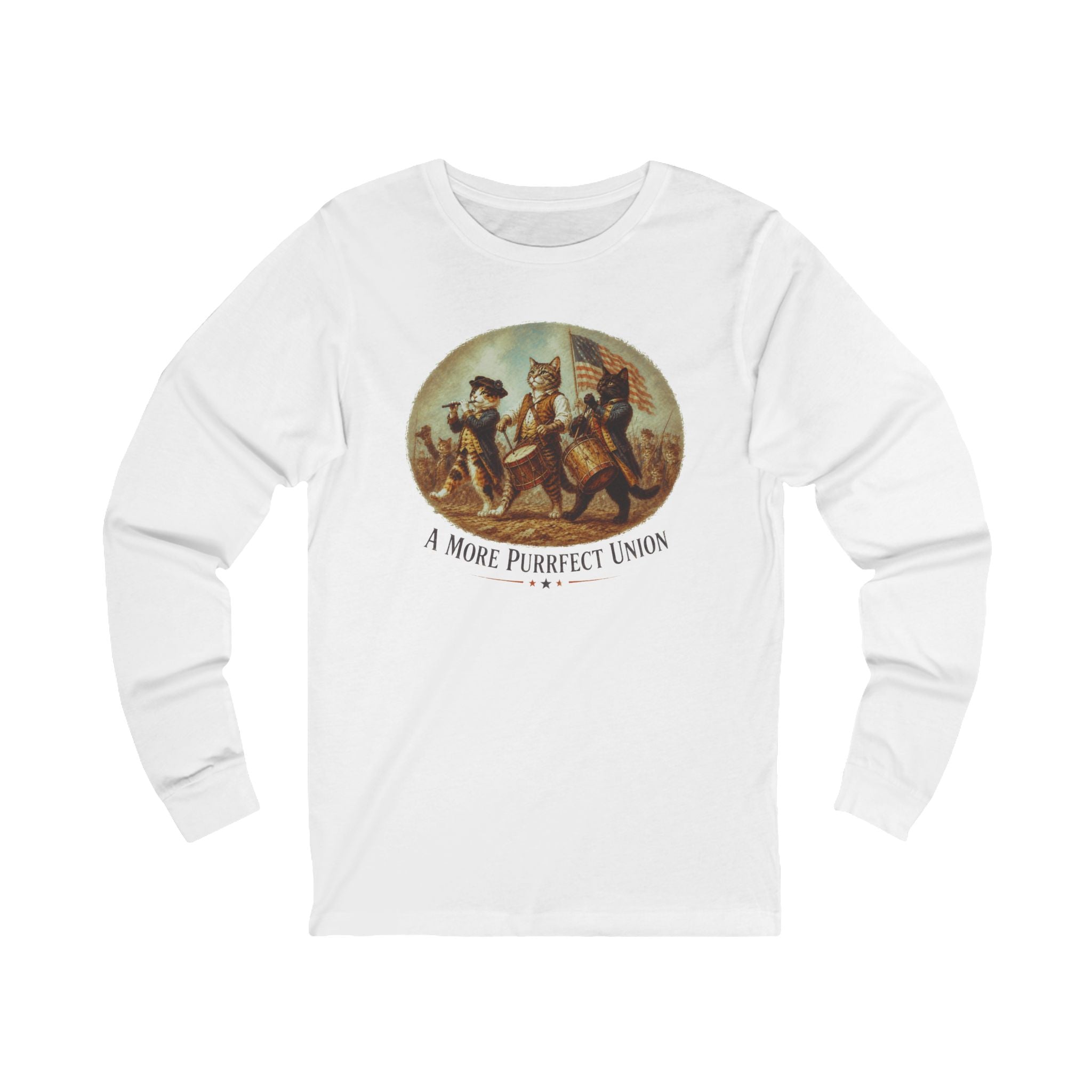 A More Purrfect Union Long Sleeve Tee
