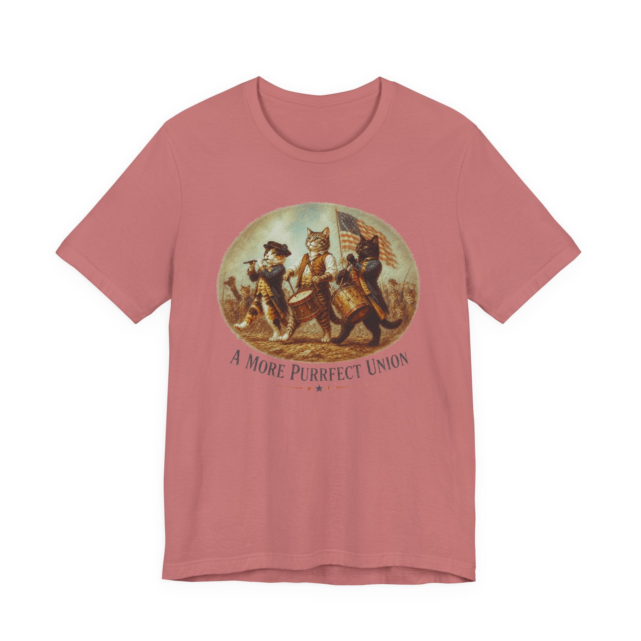 A More Purrfect Union Short Sleeve Tee