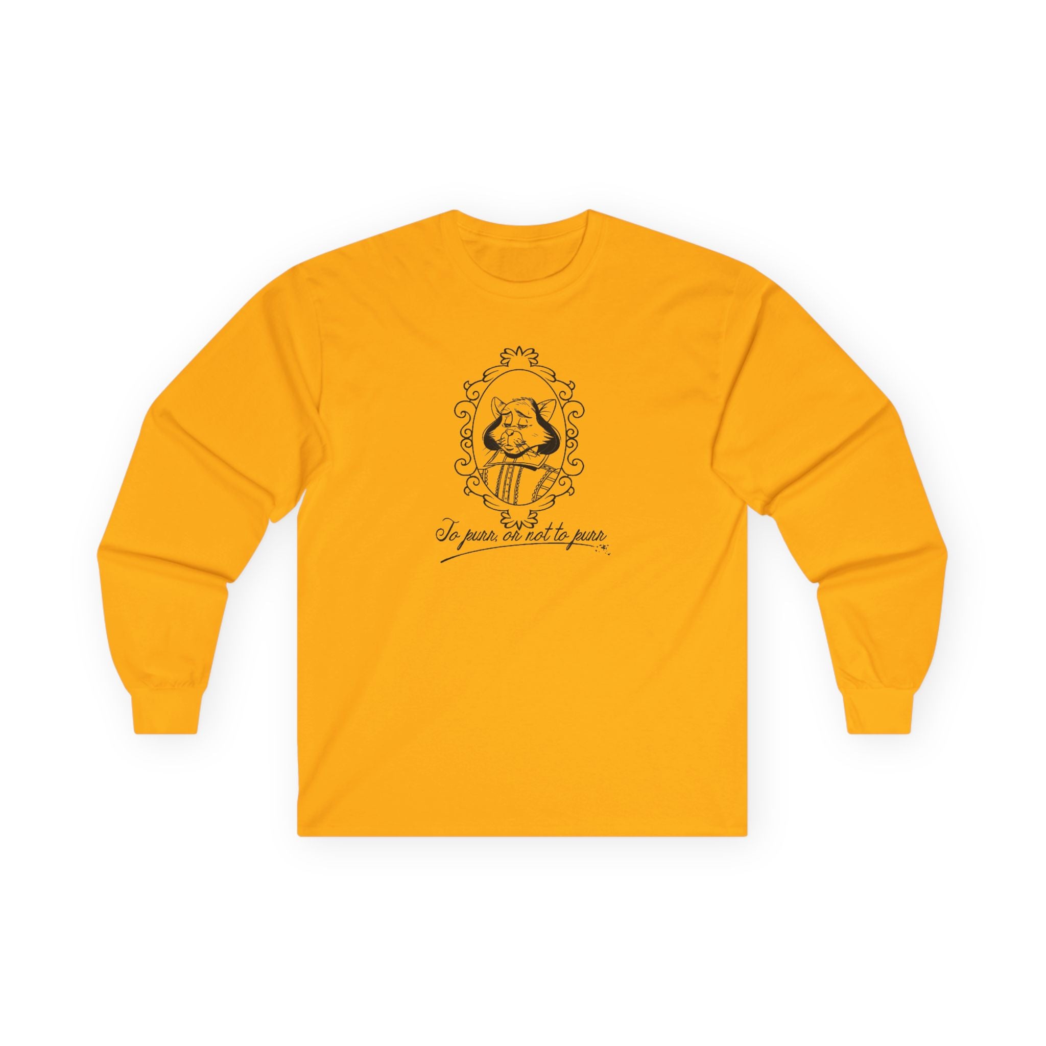 Catspeare Long Sleeve Tee, Black