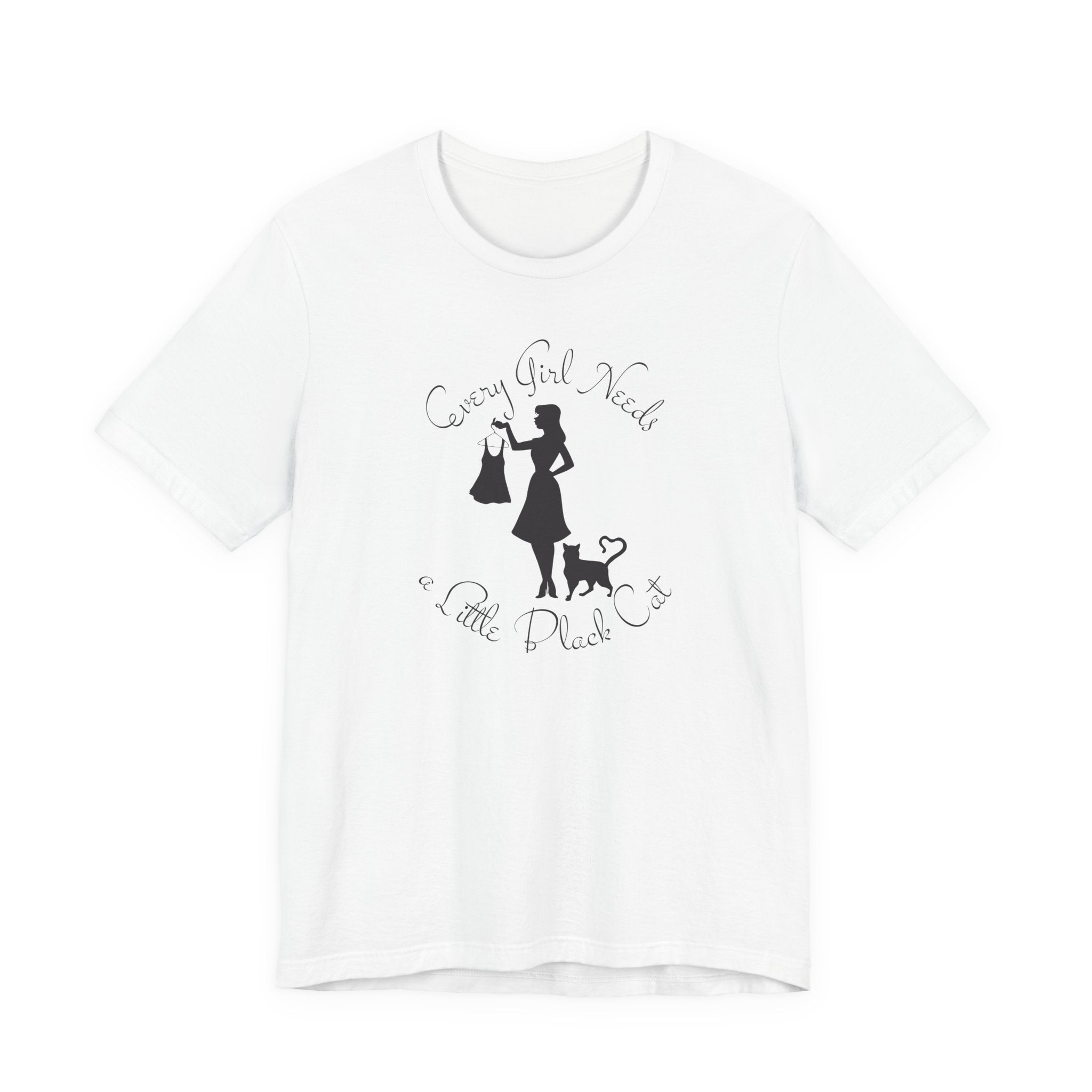 Every Girl Needs a Little Black Cat Tee