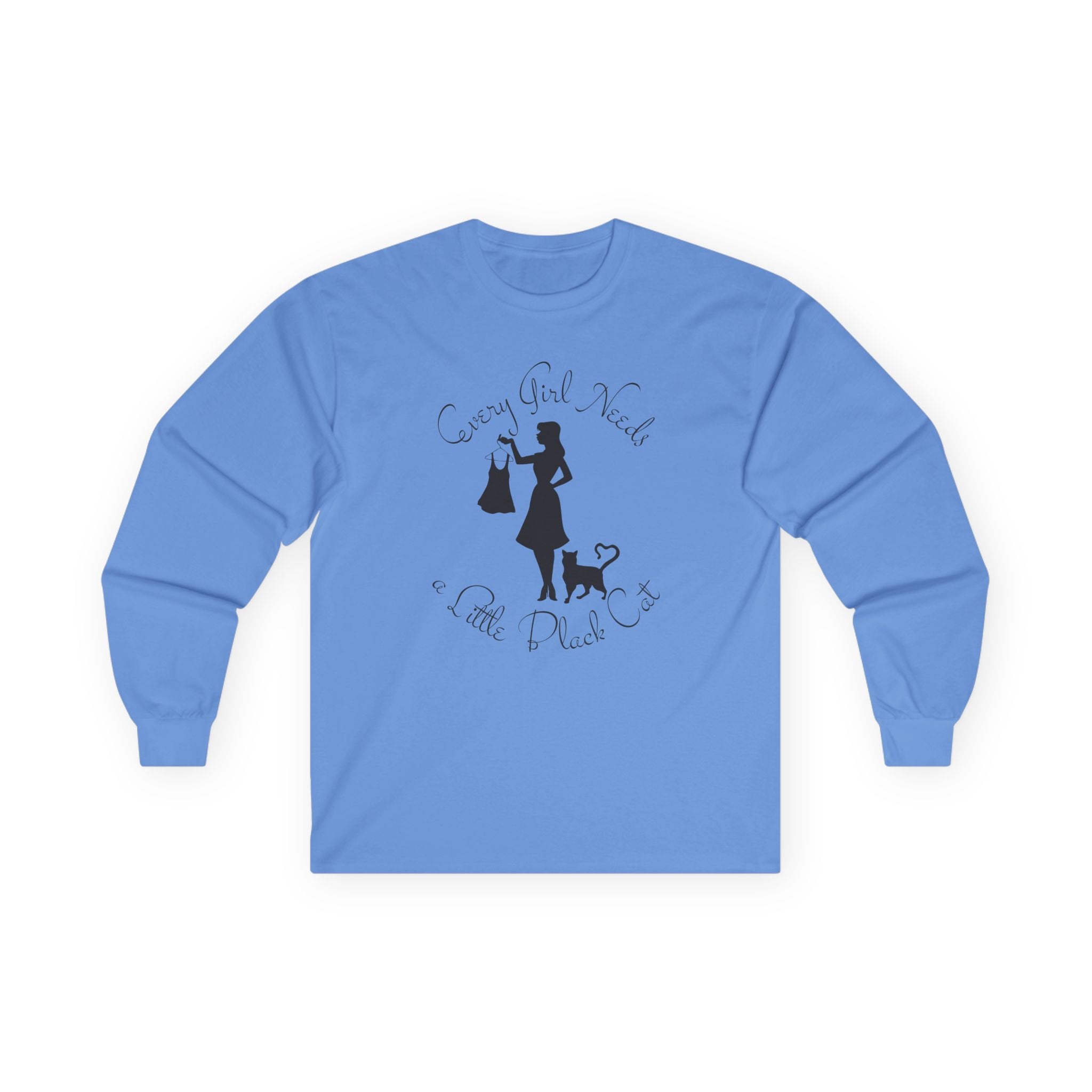 Every Girl Needs a Little Black Cat Long Sleeve Tee