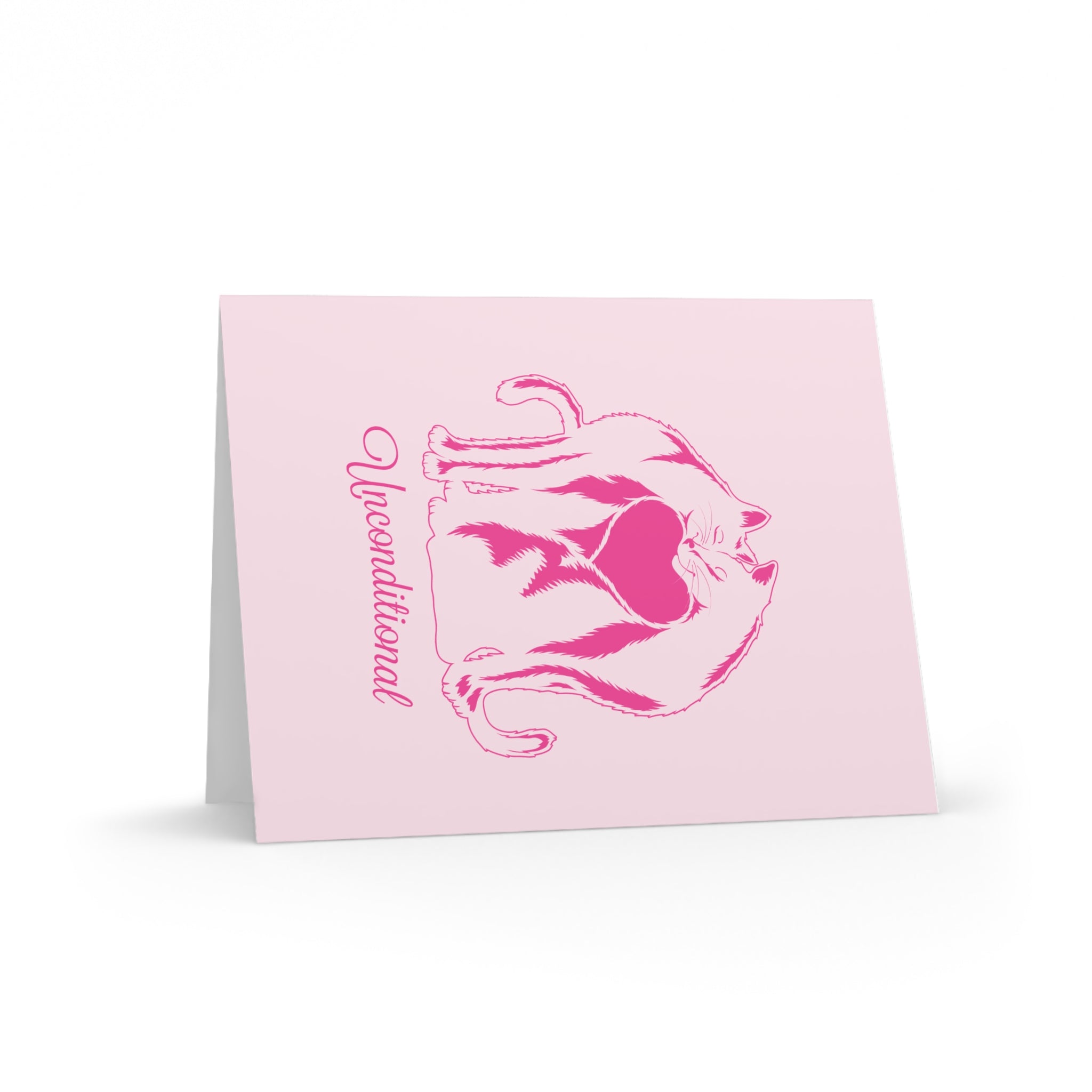 "Unconditional" Greeting cards (8, 16, and 24 pcs)