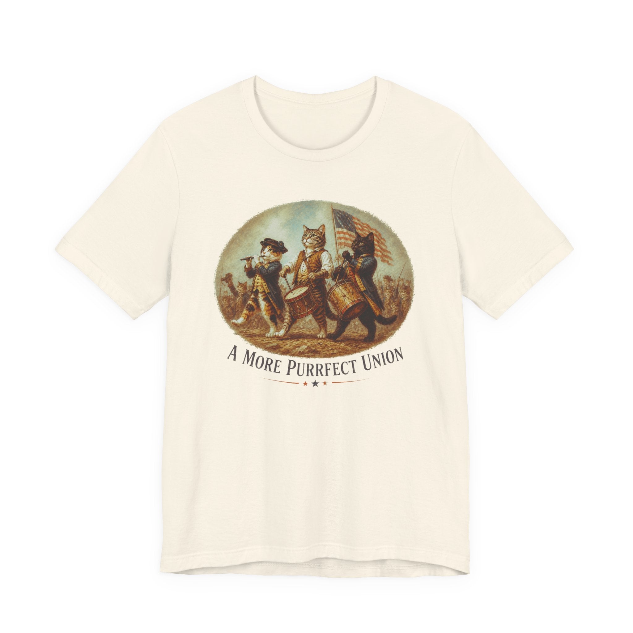 A More Purrfect Union Short Sleeve Tee