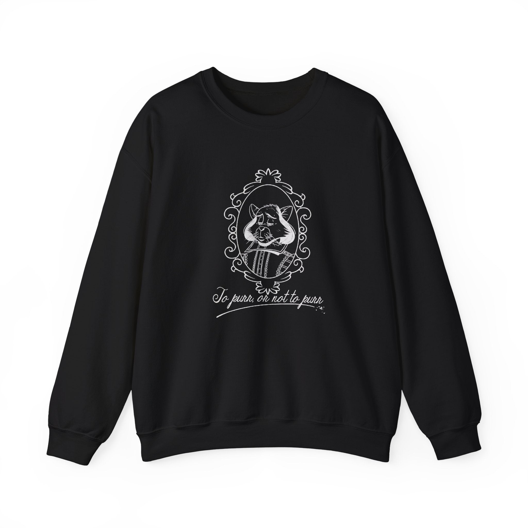 Catspeare Crewneck Sweatshirt, White