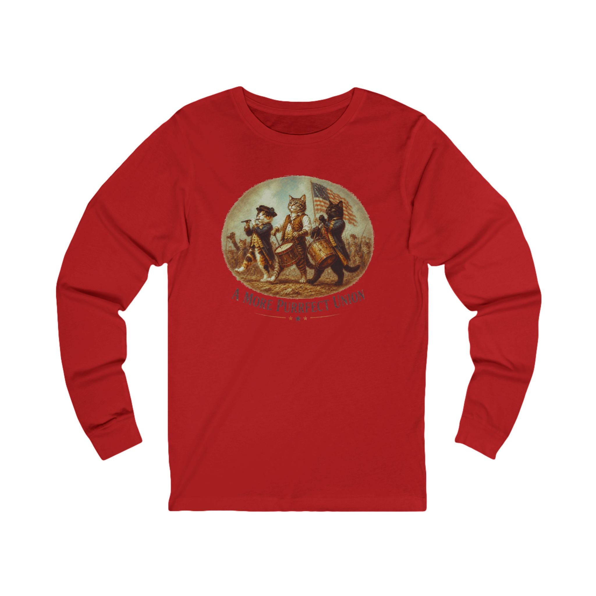 A More Purrfect Union Long Sleeve Tee