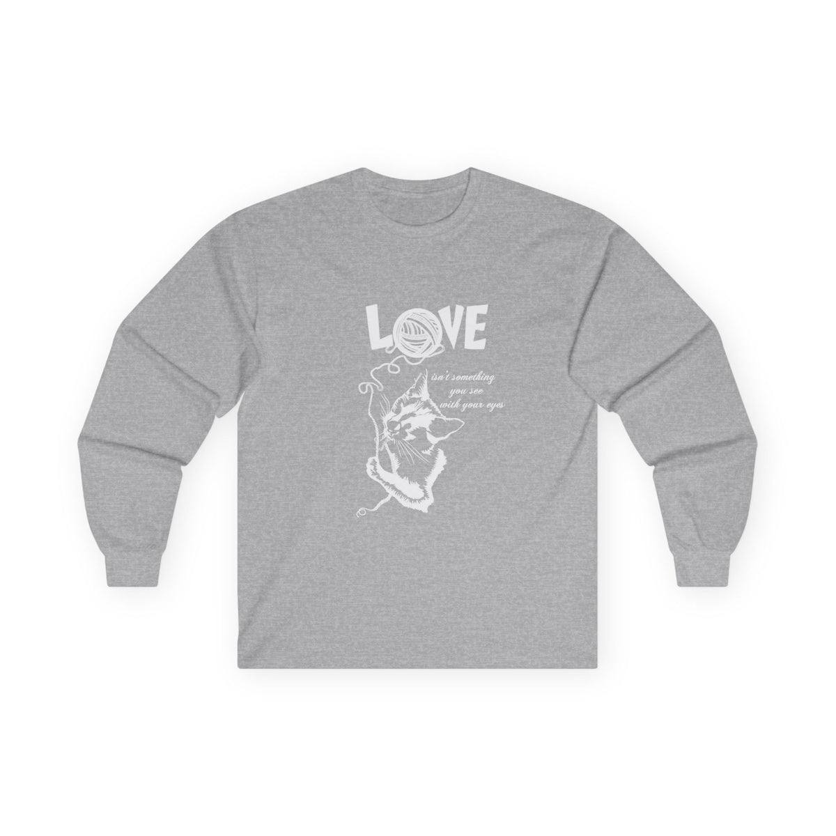 Love Long Sleeve Tee, White