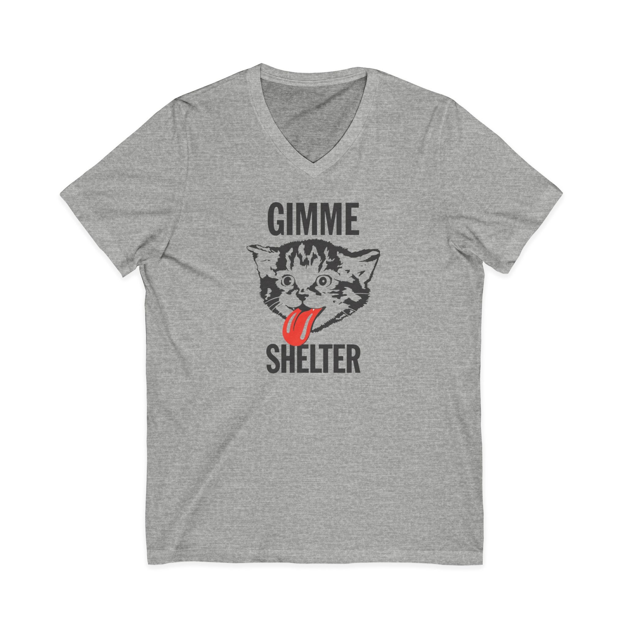 Gimme Shelter V-Neck Tee
