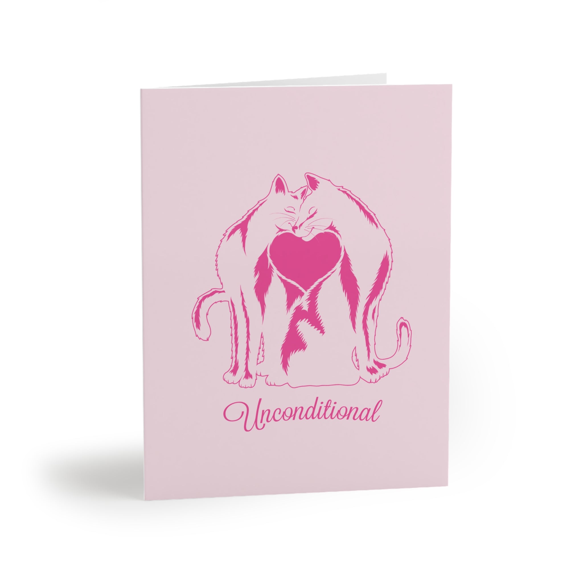 "Unconditional" Greeting cards (8, 16, and 24 pcs)