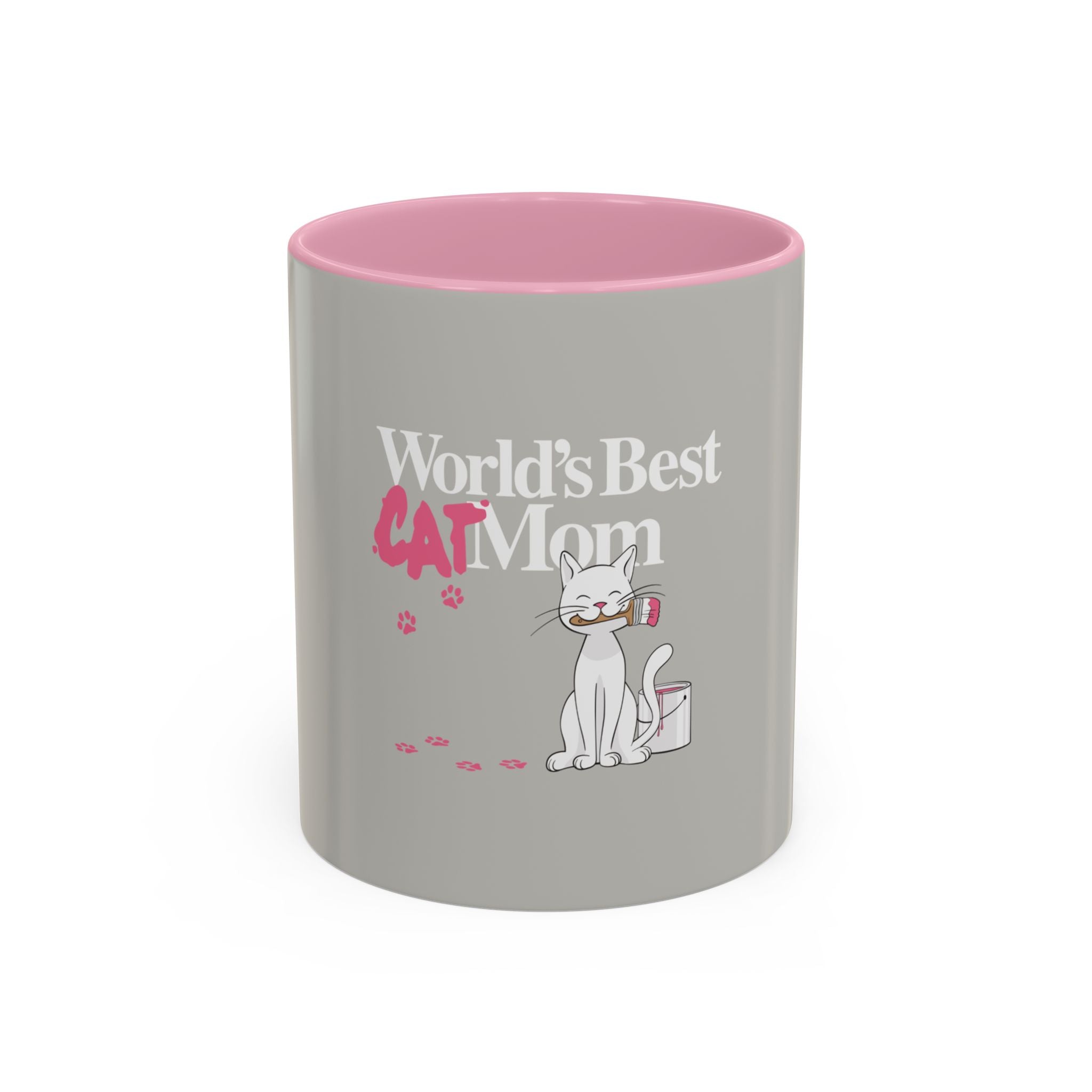 "World's Best Cat Mom" Colorful Mugs (11oz)