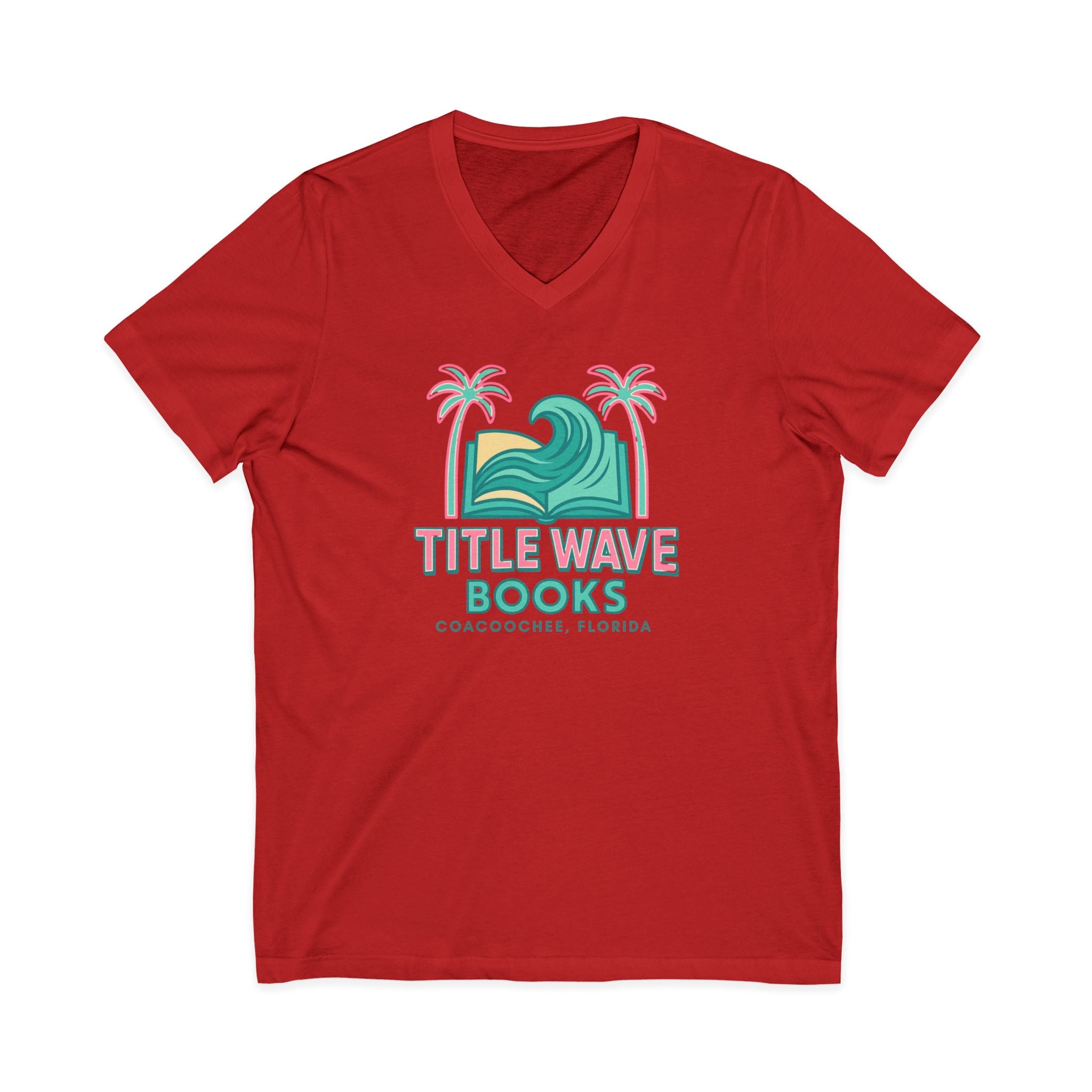 Title Wave Books V-Neck Tee