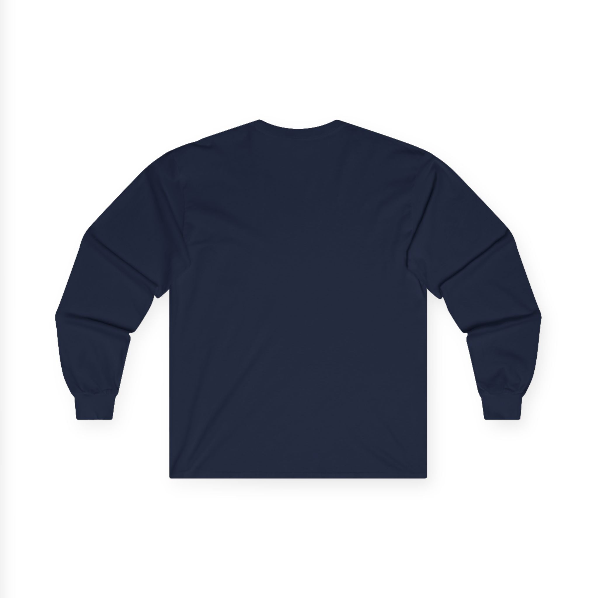 BLUE "The Smallest Feline is a Masterpiece" Cotton Long Sleeve Tee