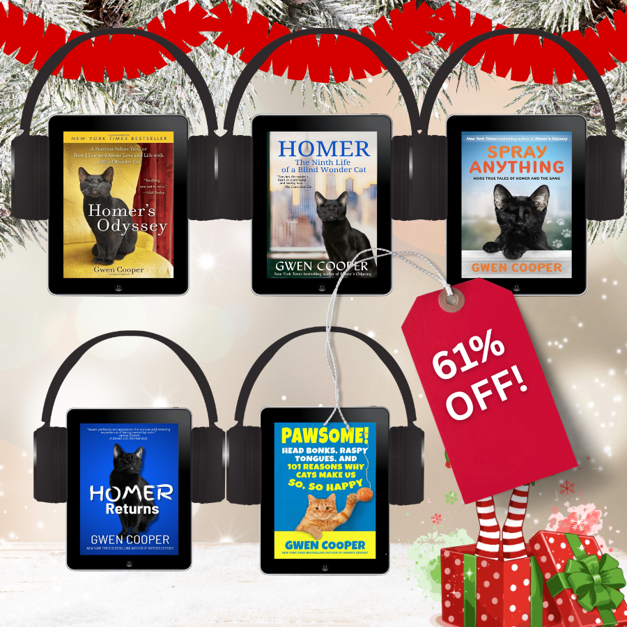 The COMPLETE Cat Lover's Audio Bundle (Homer Books #1 thru #4 plus PAWSOME!)