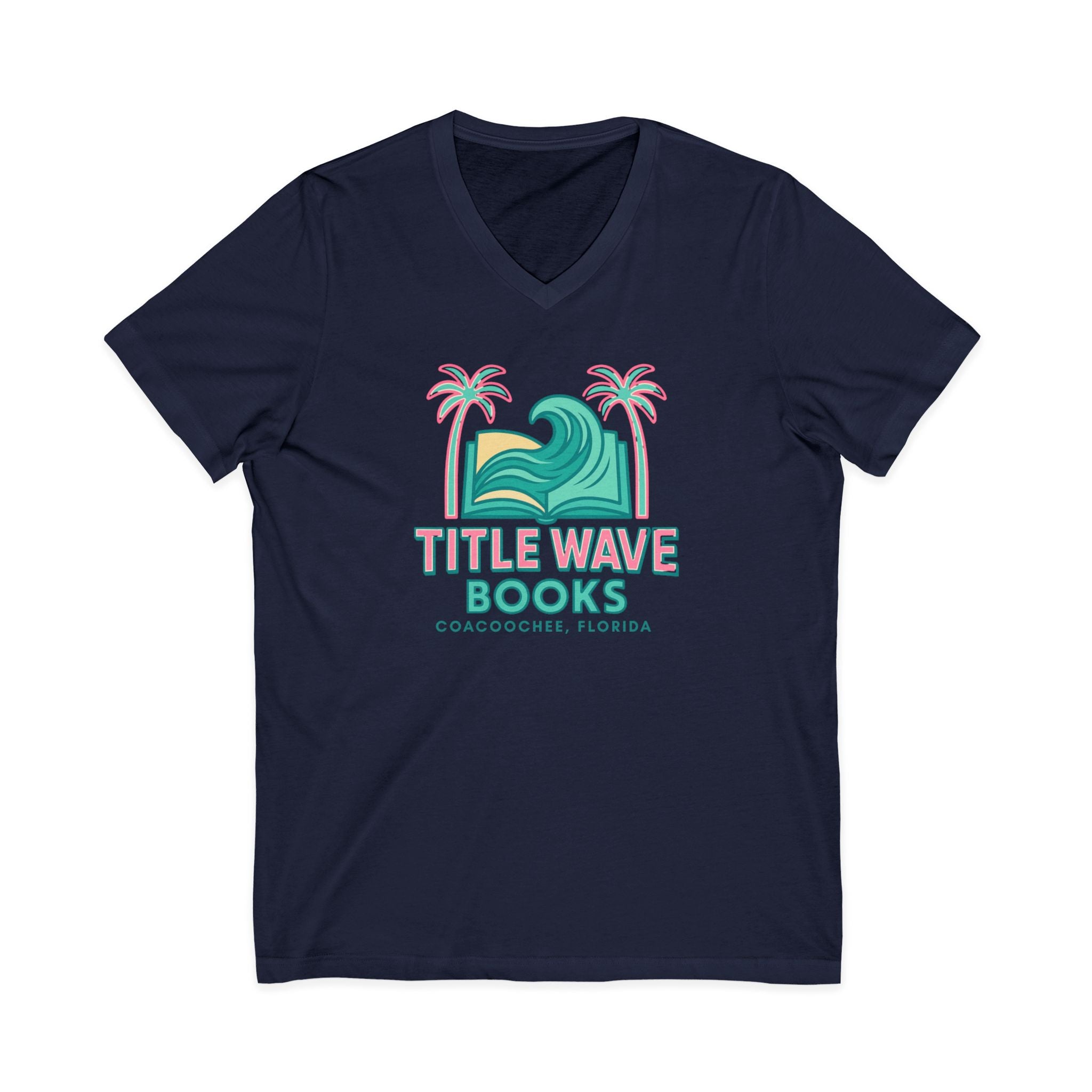 Title Wave Books V-Neck Tee