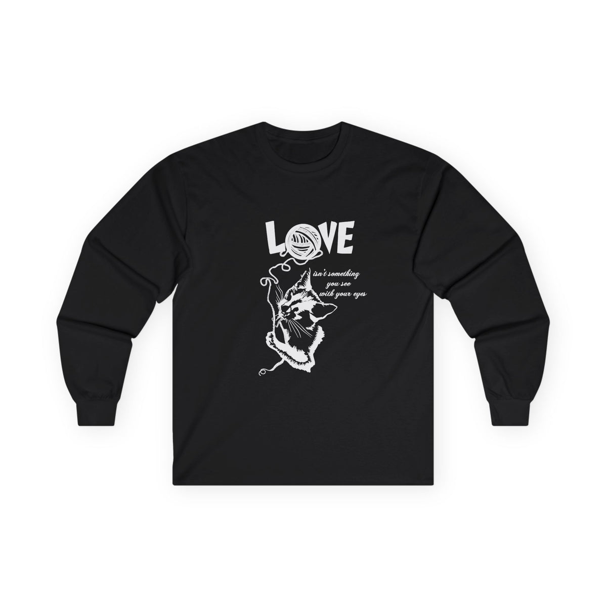 Love Long Sleeve Tee, White