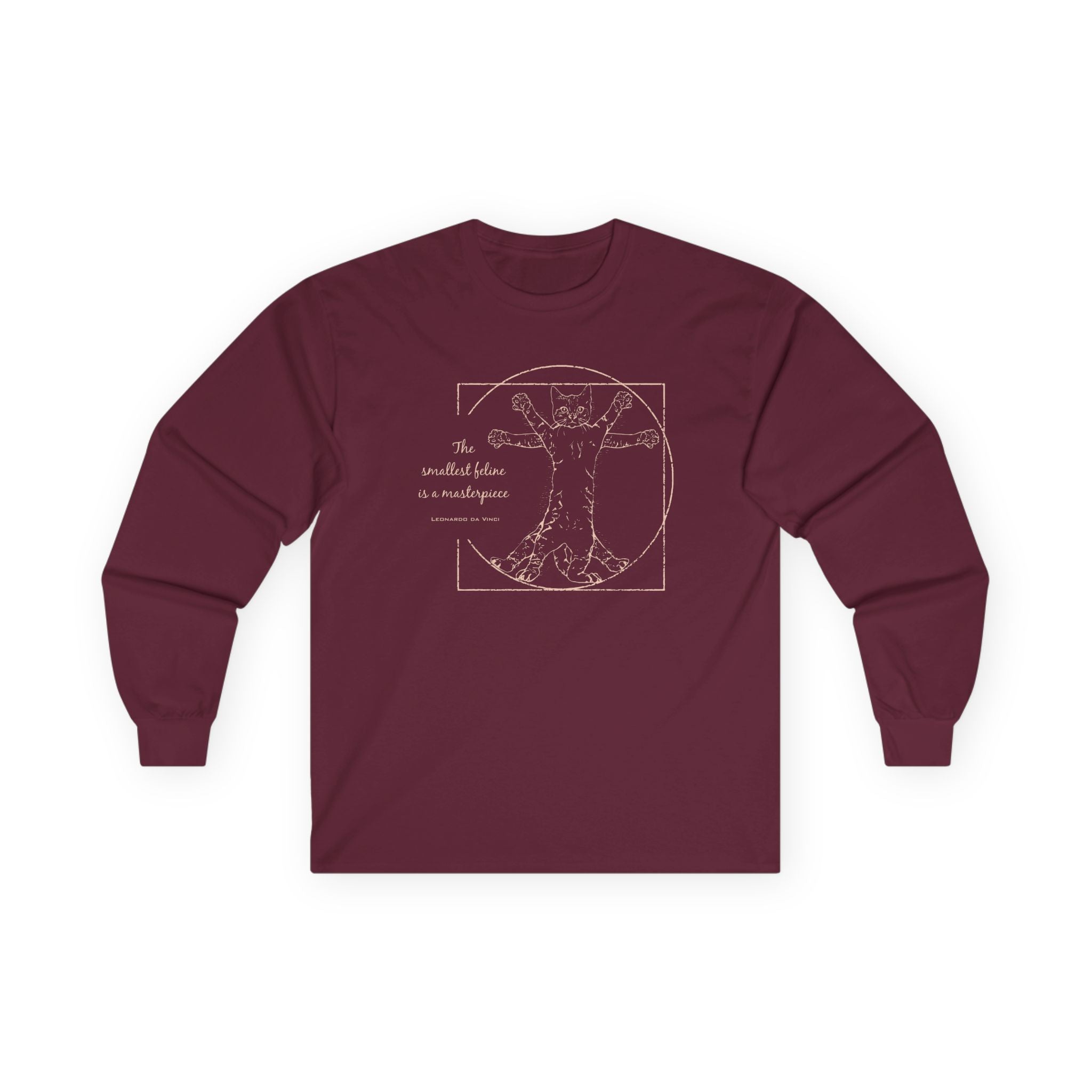 The Smallest Feline is a Masterpiece Long Sleeve Tee