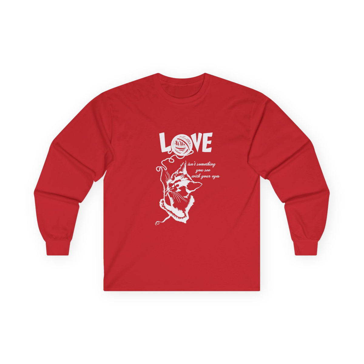 Love Long Sleeve Tee, White