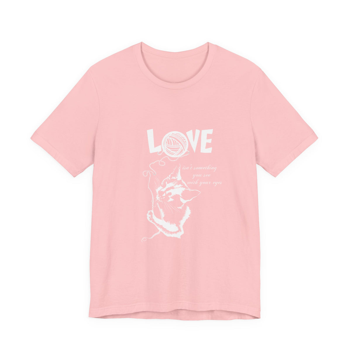 Love Short Sleeve Tee, White