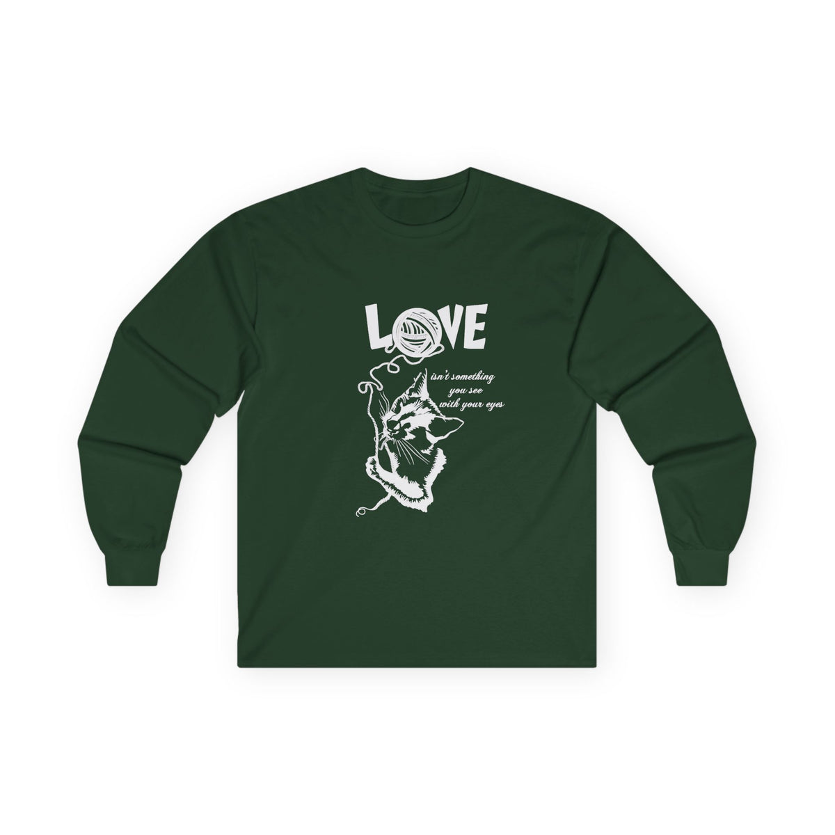 Love Long Sleeve Tee, White