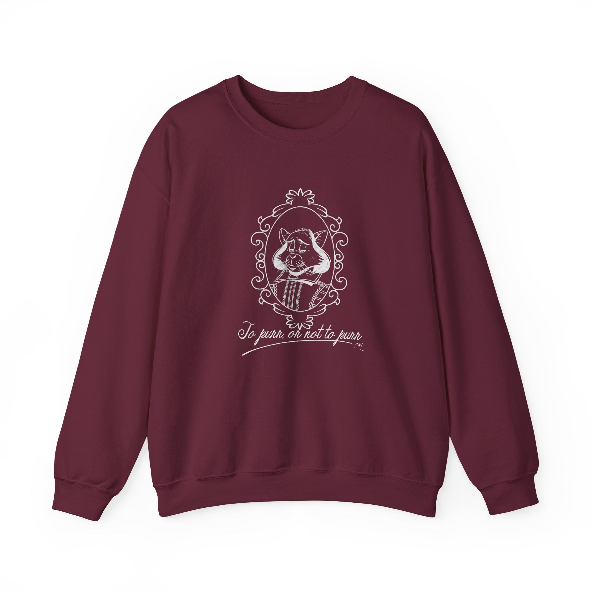 Catspeare Crewneck Sweatshirt, White