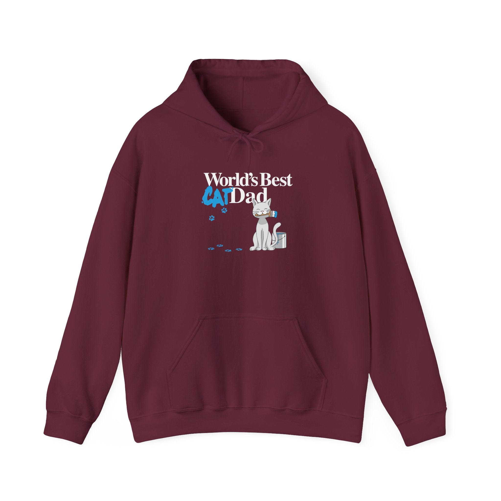 World's Best Cat Dad Hooded Sweatshirt