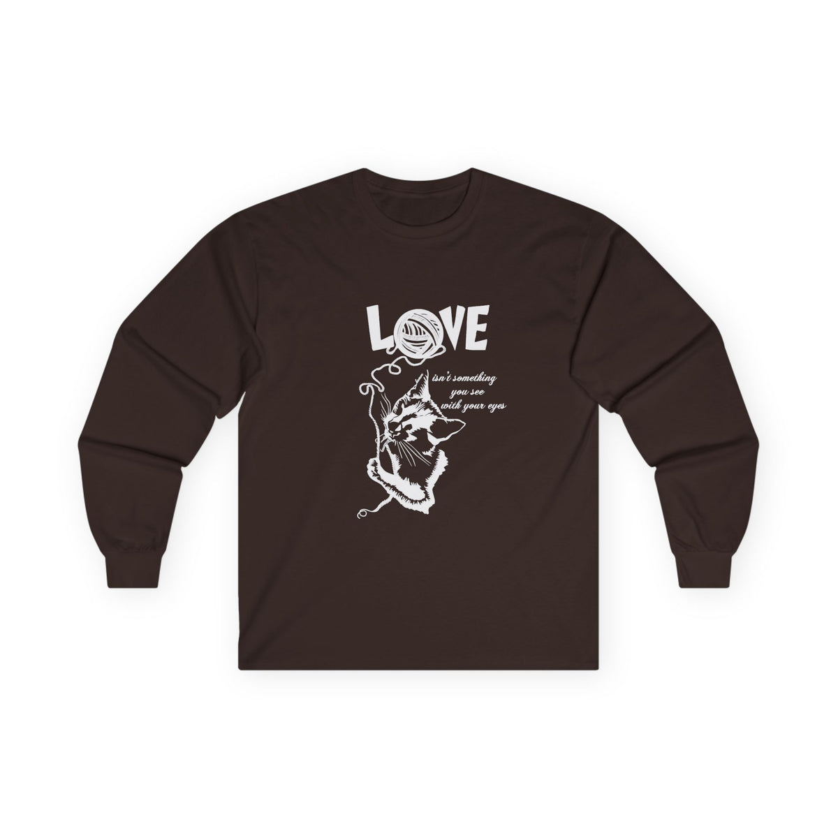 Love Long Sleeve Tee, White