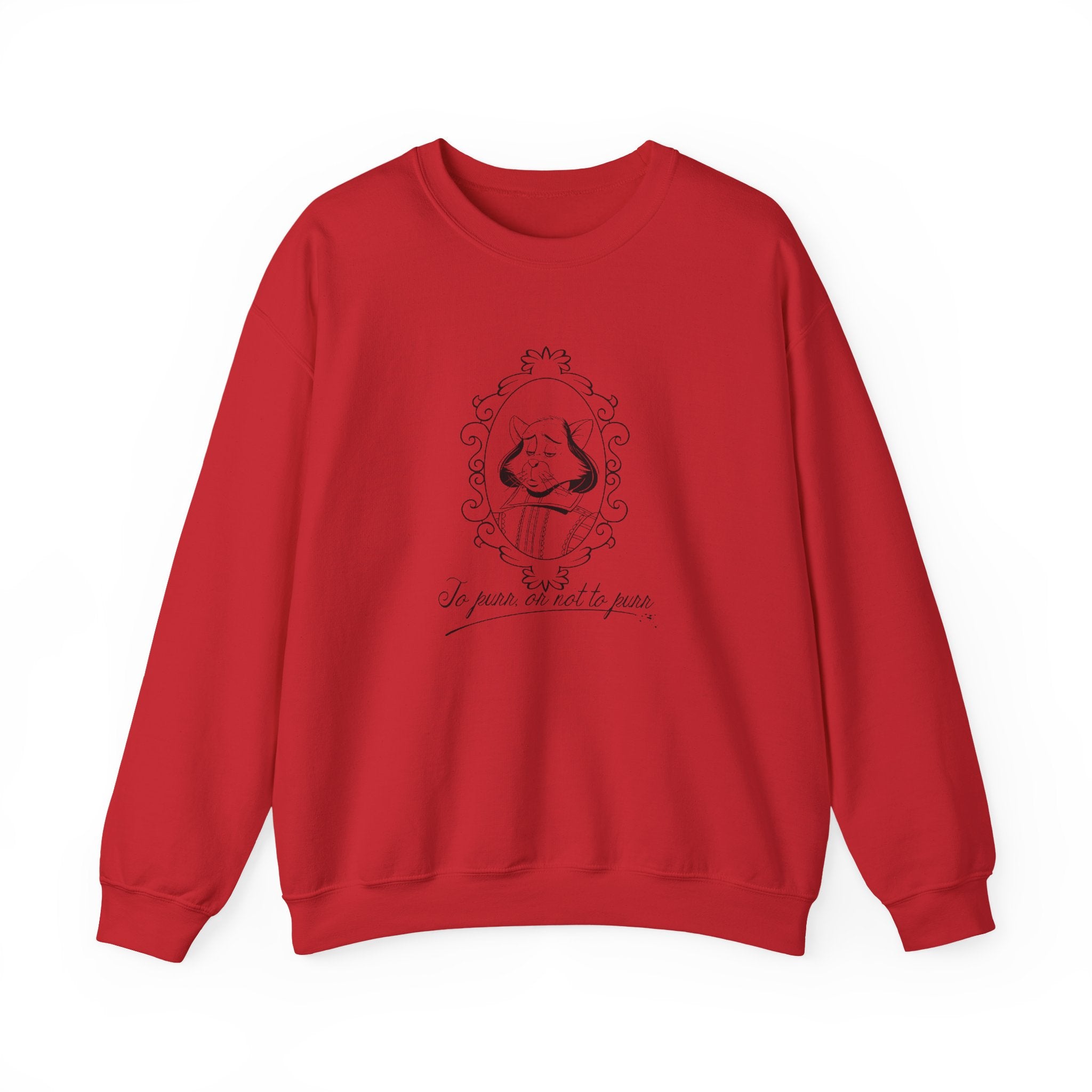 Catspeare Crewneck Sweatshirt, Black