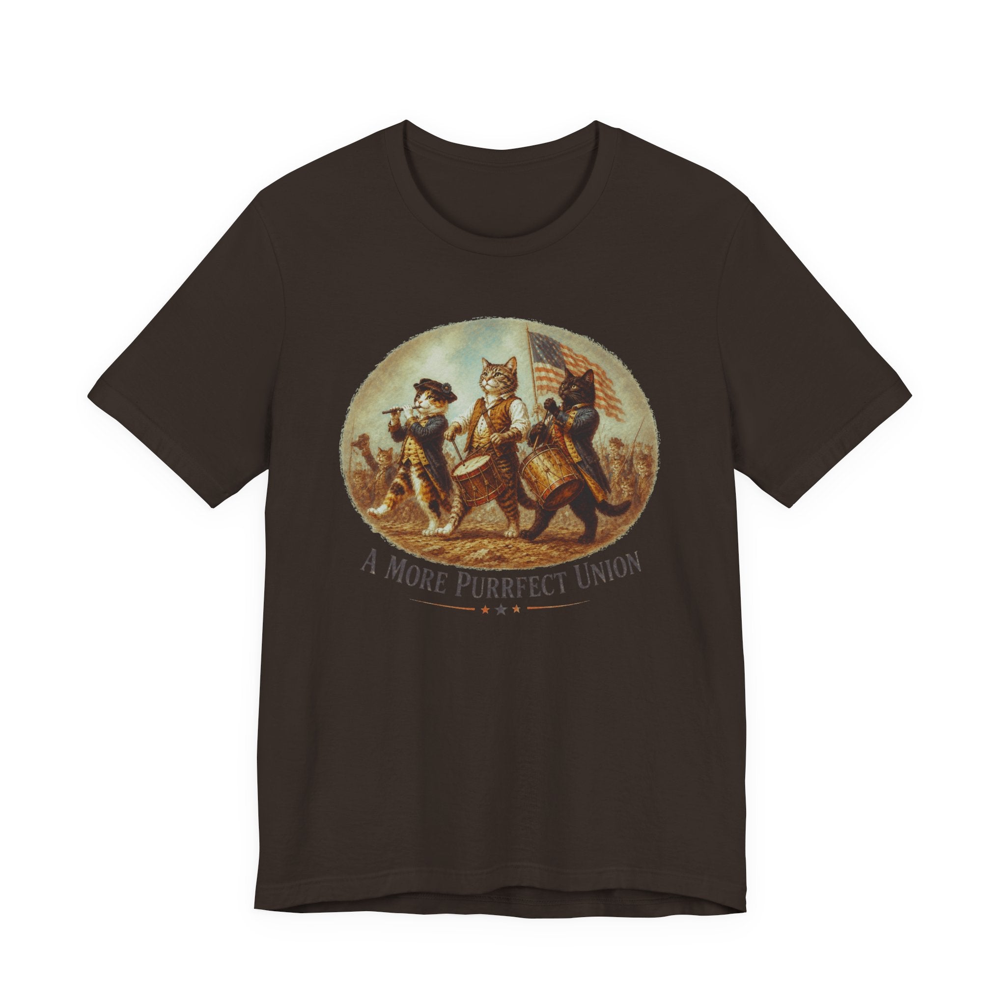 A More Purrfect Union Short Sleeve Tee