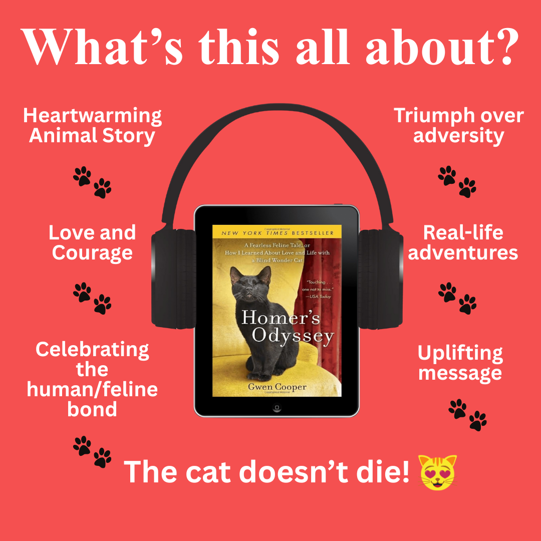 Homer's Odyssey: A Fearless Feline Tale, or How I Learned About Love and Life with a Blind Wonder Cat (Homer Book #1)