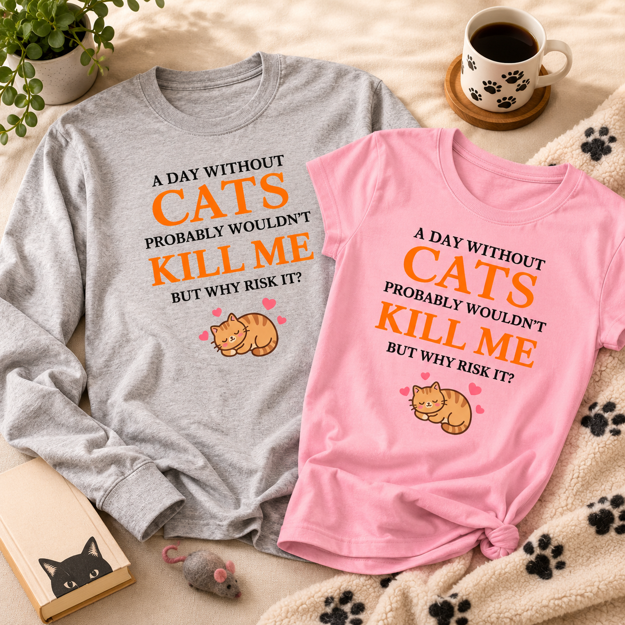 A Day Without Cats Tee Bundle