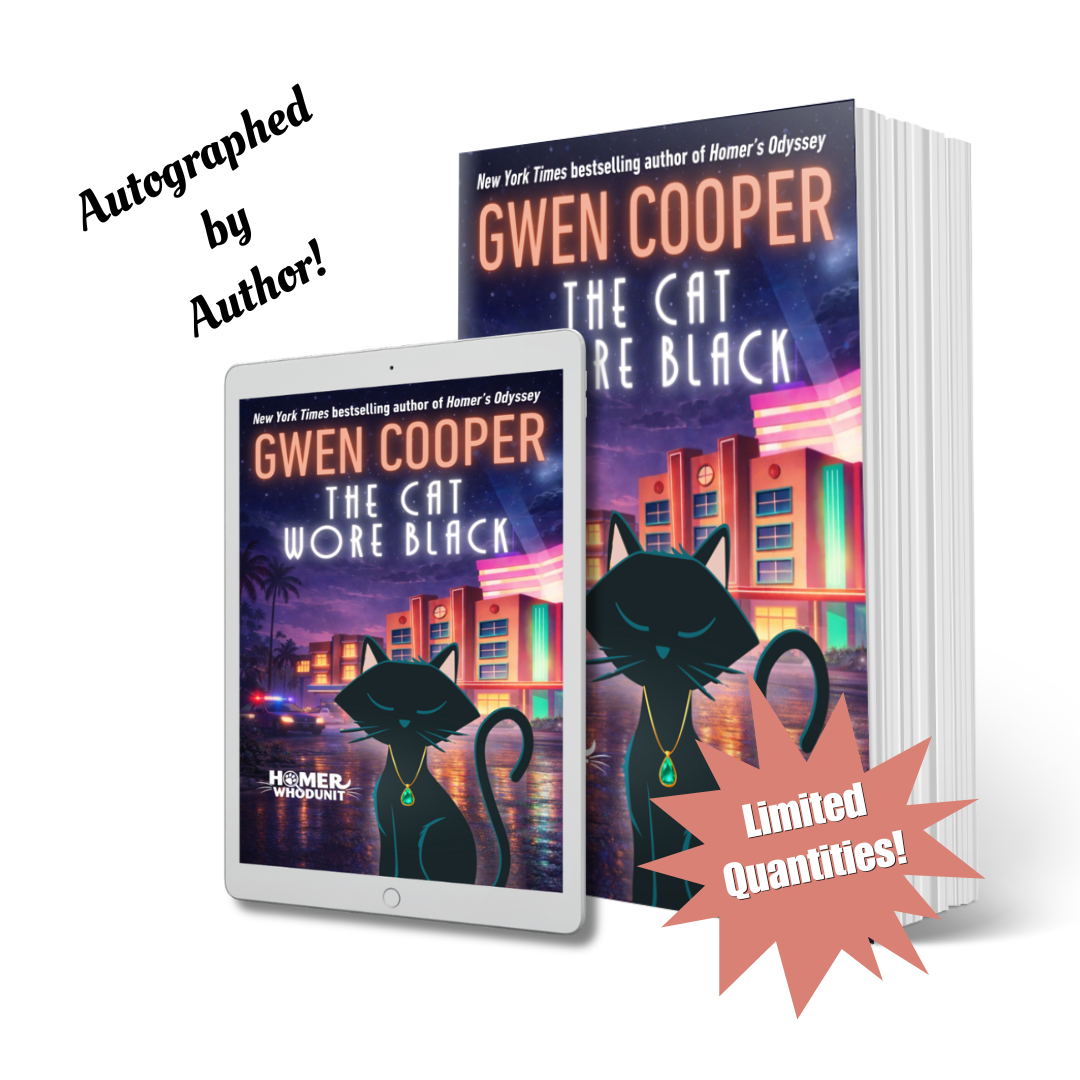 THE CAT WORE BLACK - AUTOGRAPHED PRE-ORDER!